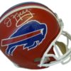 Jim Kelly Autographed/Signed Buffalo Bills Replica Helmet JSA 11939