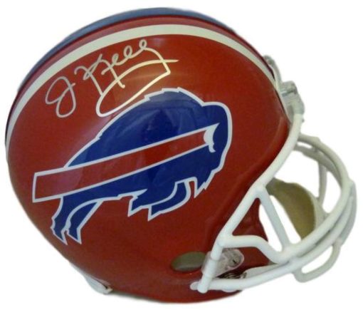 Jim Kelly Autographed/Signed Buffalo Bills Replica Helmet JSA 11939