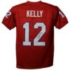 Jim Kelly Autographed/Signed New Jersey Generals Red XL Jersey JSA 11965