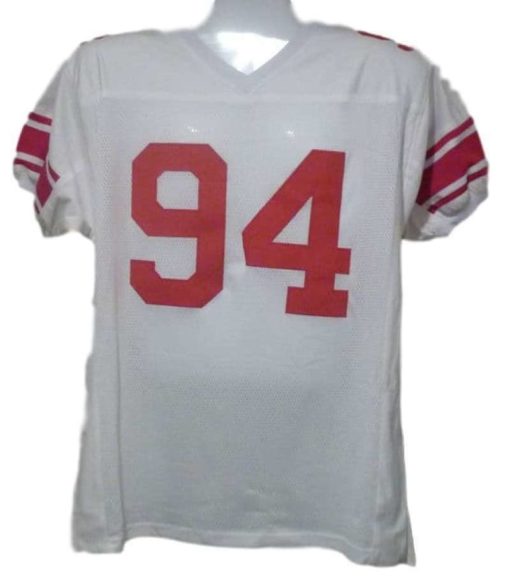 Mathias Kiwanuka Autographed New York Giants White XL Jersey 11975