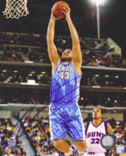 Linas Kleiza Autographed/Signed Denver Nuggets 8x10 Photo 11978 PF