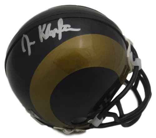 Joel Klopfenstein Autographed/Signed St Louis Rams Riddell Mini Helmet 11980