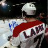 Yvon Labre Autographed/Signed Washington Capitals 8x10 Photo 12016