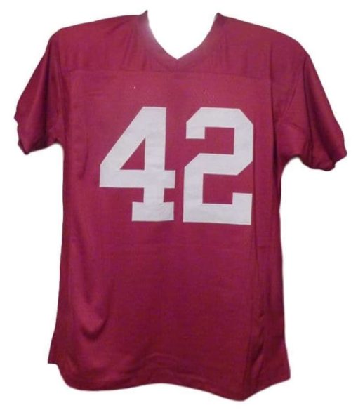 Eddie Lacy Autographed/Signed Alabama Crimson Tide XL Red Jersey JSA 12023