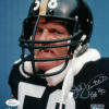 Jack Lambert Autographed Pittsburgh Steelers 8x10 Photo HOF JSA 12030