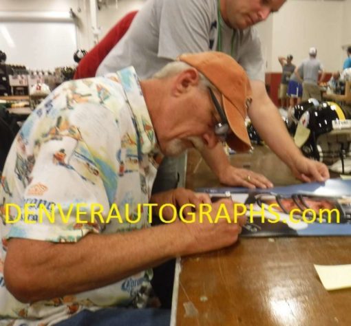 Jack Lambert Autographed/Signed Pittsburgh Steelers 16x20 HOF 90 JSA 12031