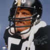 Jack Lambert Autographed/Signed Pittsburgh Steelers 16x20 HOF 90 JSA 12031