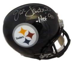 Jack Lambert Autographed Pittsburgh Steelers Replica Helmet HOF JSA 12035