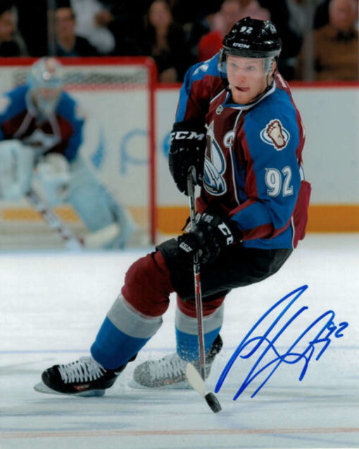 Gabriel Landeskog Autographed/Signed Colorado Avalanche 8x10 Photo 12049