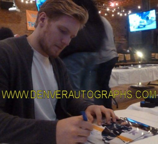 Gabriel Landeskog Autographed/Signed Colorado Avalanche 8X10 Photo 12050