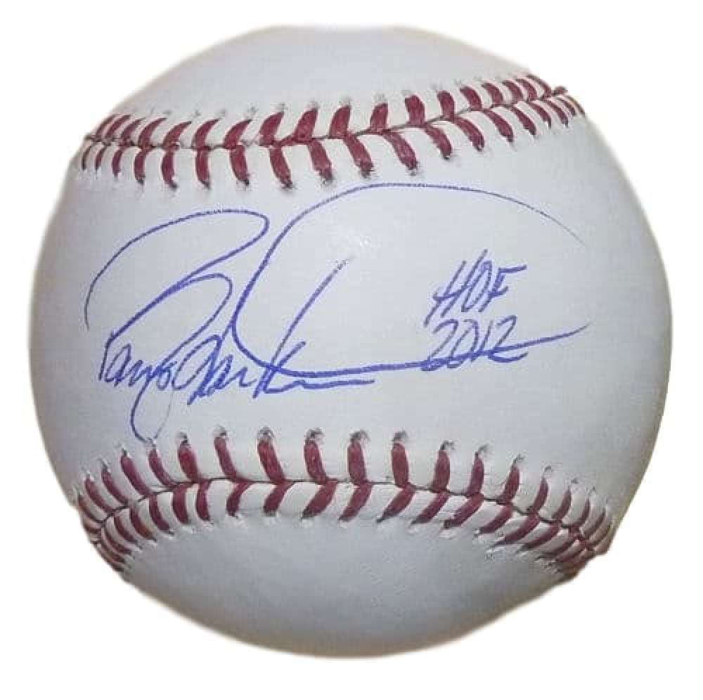 Barry Larkin Autographed OML Baseball Cincinnati Reds HOF 2012 JSA 12070