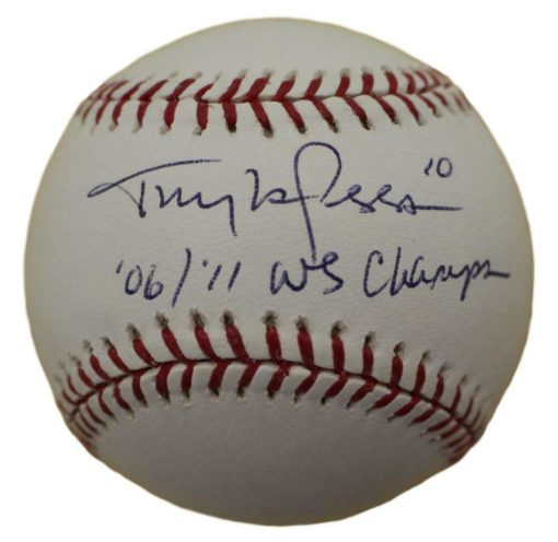 Tony LaRussa Autographed St Louis Cardinals 2011 WS Baseball TriStar 12077