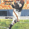 Dante Lavelli Signed Cleveland Browns Goal Line Art Card Black HOF 12088