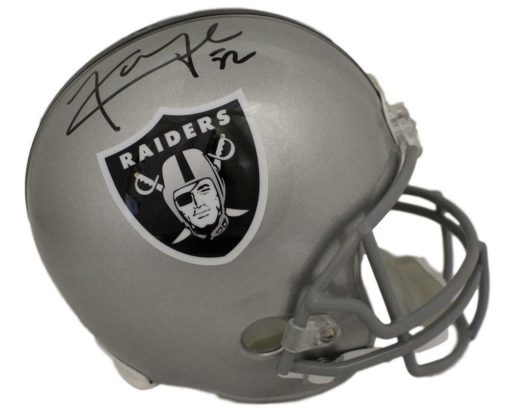 Khalil Mack Autographed Oakland Raiders Replica Helmet JSA 12092