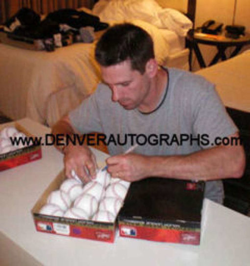 Cliff Lee Philadelphia Phillies Autographed/Signed MLB Authentic Baseball 12097