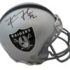 Khalil Mack Autographed/Signed Oakland Raiders Mini Helmet JSA 12118