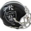 Khalil Mack Autographed/Signed Oakland Raiders Blaze Mini Helmet JSA 12124