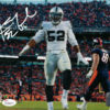 Khalil Mack Autographed/Signed Oakland Raiders 8x10 Photo JSA 12154 PF