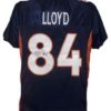 Brandon Lloyd Autographed/Signed Denver Broncos Blue XL Jersey 12164