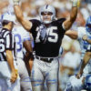 Howie Long Autographed/Signed Oakland Raiders 16x20 Photo JSA 12175