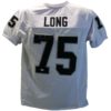 Howie Long Autographed/Signed Oakland Raiders Xl White Jersey JSA 12182