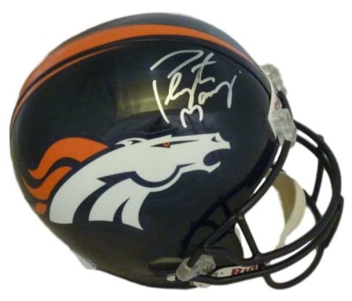 Peyton Manning Autographed/Signed Denver Broncos Replica Helmet JSA 12221