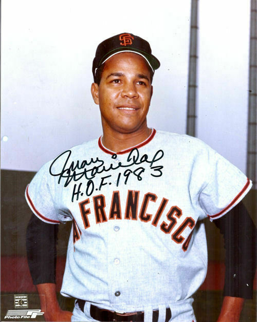 Juan Marichal Autographed/Signed San Francisco Giants 8x10 Photo HOF 12242 PF