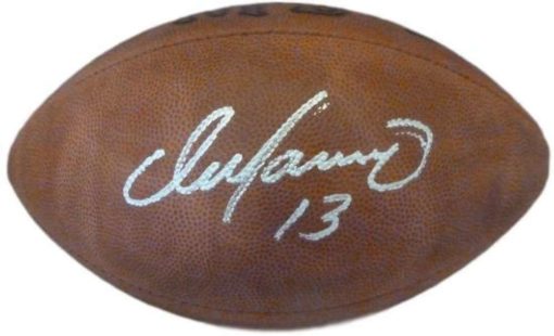 Dan Marino Autographed Miami Dolphins Official Rozelle Football JSA 12249