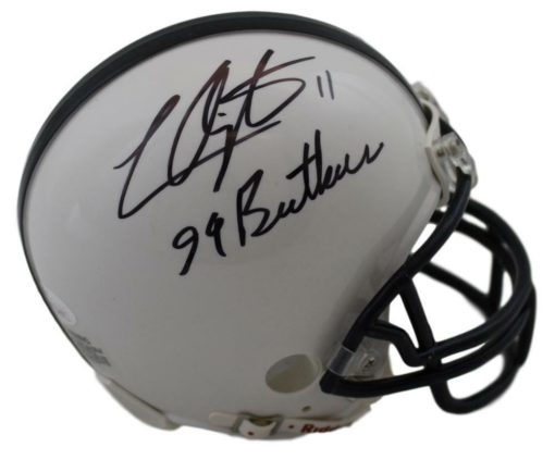 Lavar Arrington Autographed Penn State Nittany Lions Mini Helmet JSA 12262