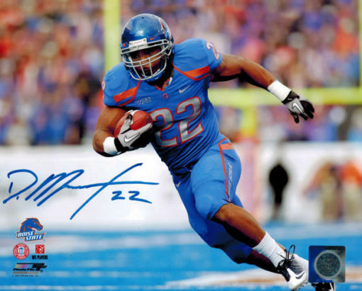 Doug Martin Autographed/Signed Boise State Broncos 8x10 Photo 12276