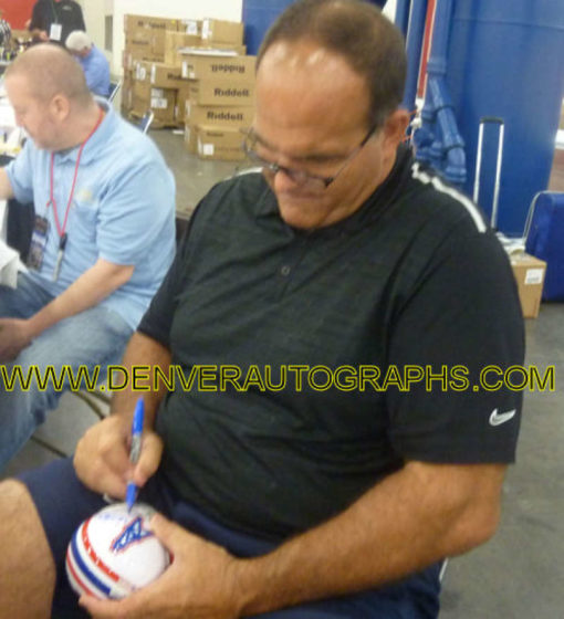 Bruce Matthews Autographed/Signed Houston Oilers Mini Helmet HOF JSA 12291