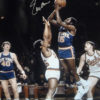 Earl Monroe Autographed/Signed New York Knicks 16x20 Photo JSA 12443