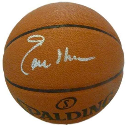 Earl Monroe Autographed/Signed New York Knicks Spalding Basketball JSA 12444