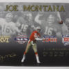 Joe Montana Autographed/Signed San Francisco 49ers 20x34 Canvas JSA 12449