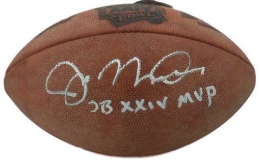 Joe Montana Autographed San Francisco 49ers SB XXIV Football MVP JSA 12451