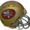Joe Montana Autographed San Francisco 49ers Riddell Mini Helmet JSA 12464