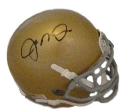 Joe Montana Autographed Notre Dame Irish Schutt Mini Helmet JSA 12465