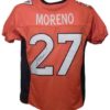 Knowshon Moreno Autographed/Signed Denver Broncos Orange XL Jersey 12486