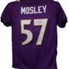 CJ Mosley Autographed/Signed Baltimore Ravens Purple XL Jersey JSA 12509