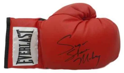 Sugar Shane Mosley Autographed/Signed Red Everlast Right Boxing Glove 12512