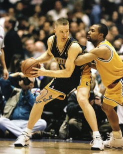 Chris Mullin Autographed/Signed Indiana Pacers 16x20 Photo 12517