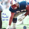 Mike Munchak Autographed/Signed Houston Oilers 8x10 Photo 12519