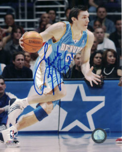 Eduardo Najera Autographed/Signed Denver Nuggets 8x10 Photo 12546 PF