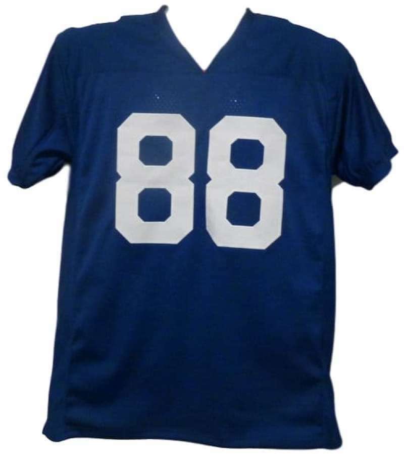 DenverAutographs Hakeem Nicks Autographed Blue Size XL Jersey w/The Dream New York Giants