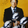 Chuck Noll Autographed/Signed Pittsburgh Steelers 16x20 Photo HOF JSA 12592