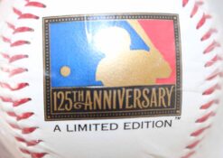 Major League Baseball 125th Anniversary Baseball MLB 51182