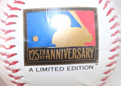 Major League Baseball 125th Anniversary Baseball MLB 51182