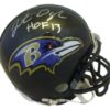 Jonathan Ogden Autographed/Signed Baltimore Ravens Mini Helmet HOF JSA 12630