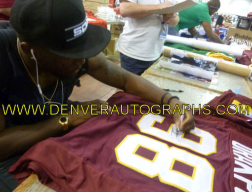 Brian Orakpo Autographed/Signed Washington Redskins Red Size XL Jersey 12652