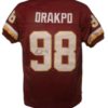 Brian Orakpo Autographed/Signed Washington Redskins Red Size XL Jersey 12652